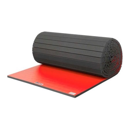 Ez Flex Sport Mats Wrestling Mat 1-5/8" Thick 6' x 30' Single Roll Red 112R-RD